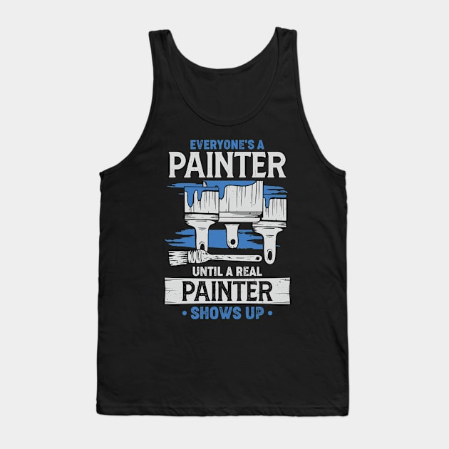 Commercial Painter Job Profession Gift Tank Top by Dolde08